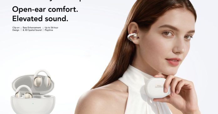 TCL CrystalClip: Νέα open-ear ακουστικά με αυτονομία 36 ωρών και τεχνολογία air conduction