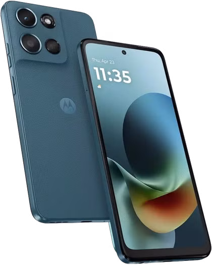 transparent image of a moto g play 2026 in Pantone Tapestry