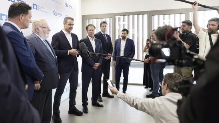 Επίσκεψη Μητσοτάκη στην βιομηχανική ζώνη Τρίπολης