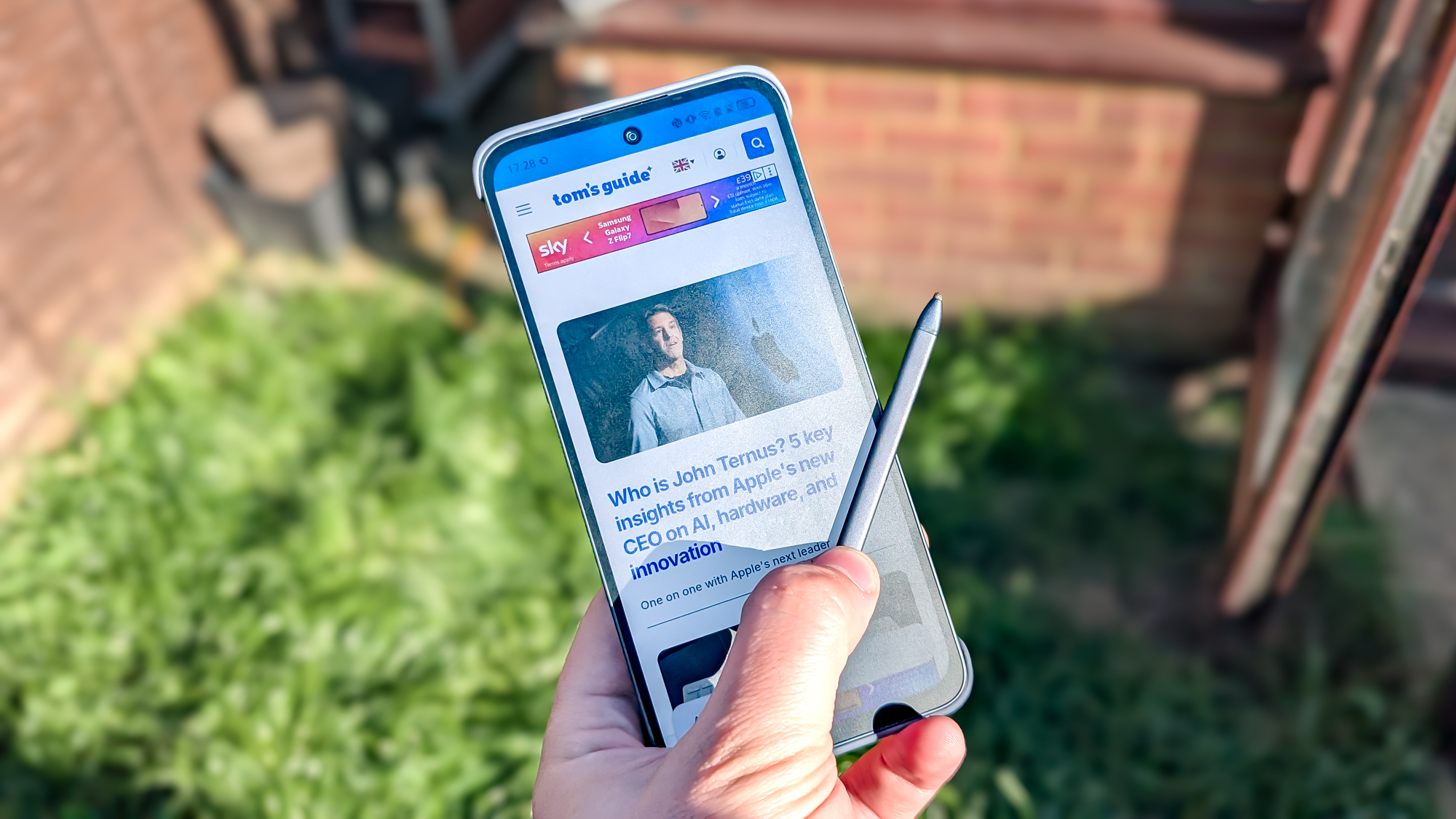 tcl nxtpaper 70 pro stylus hands-on