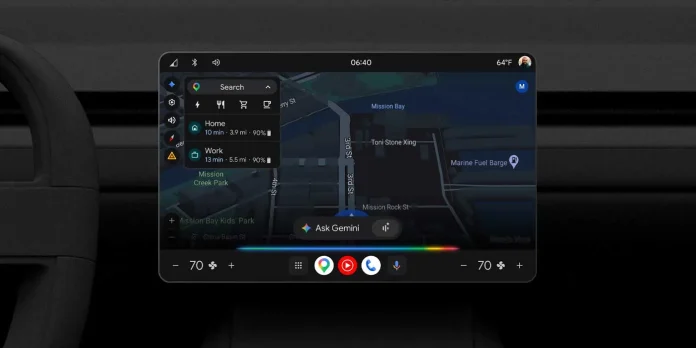 Το Gemini μπαίνει στα αυτοκίνητα με Android Automotive