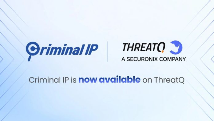 Το Criminal IP & το Securonix ThreatQ ενισχύουν την ευφυΐα απειλών