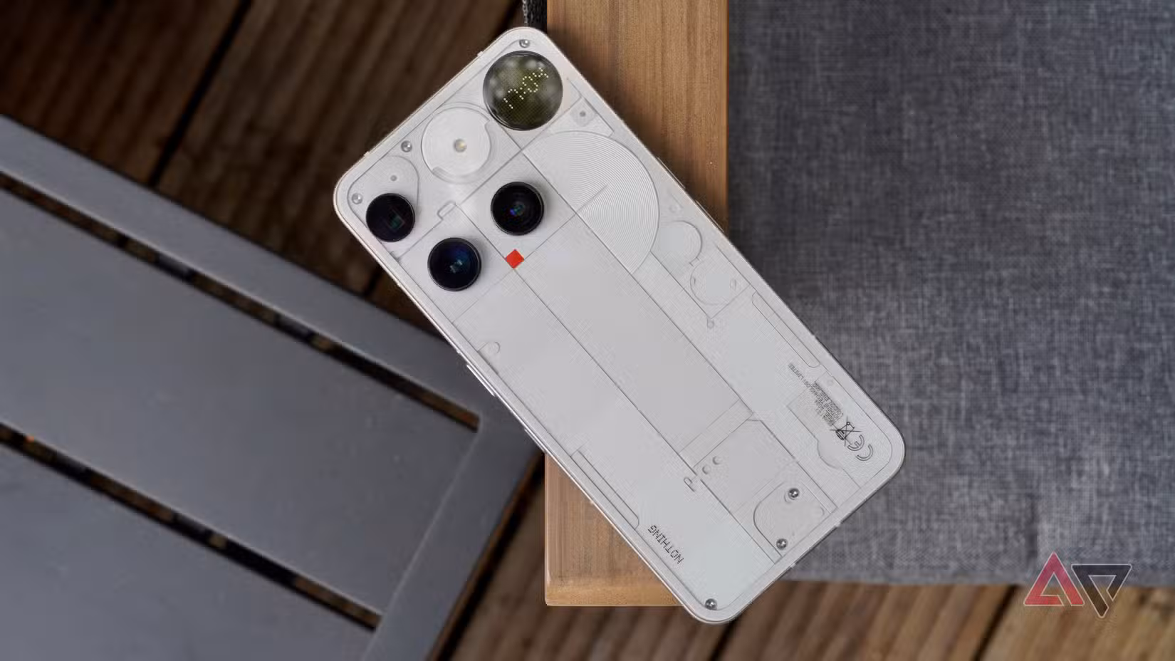 The back of the Nothing Phone 3