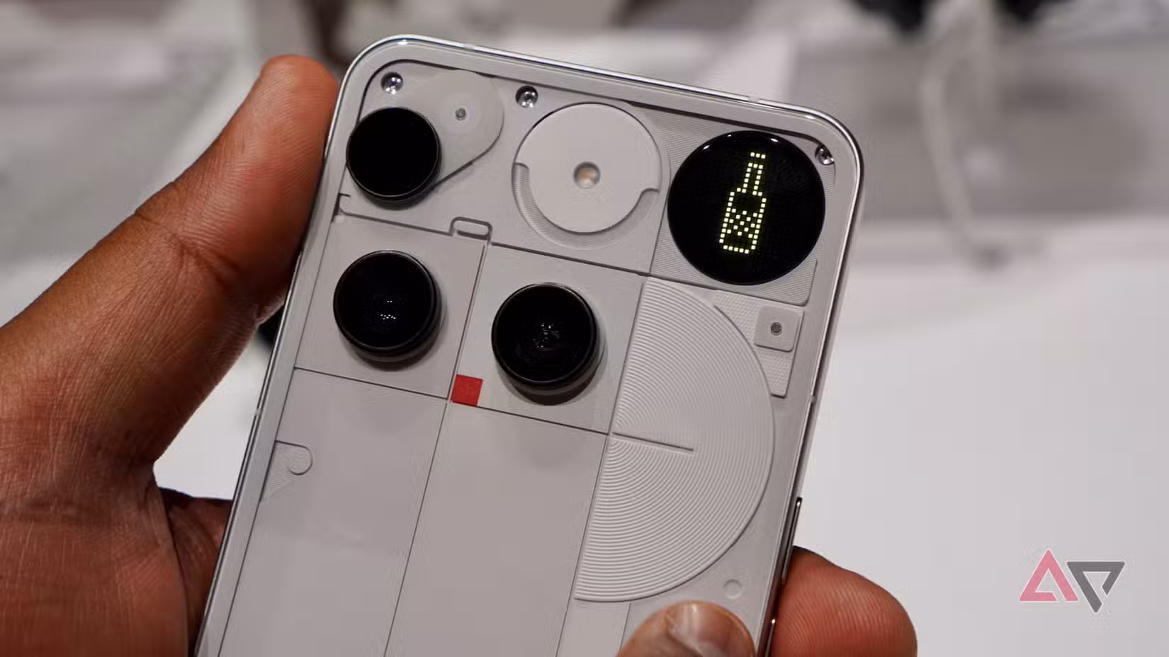 The Nothing Phone 3's Glyph Matrix